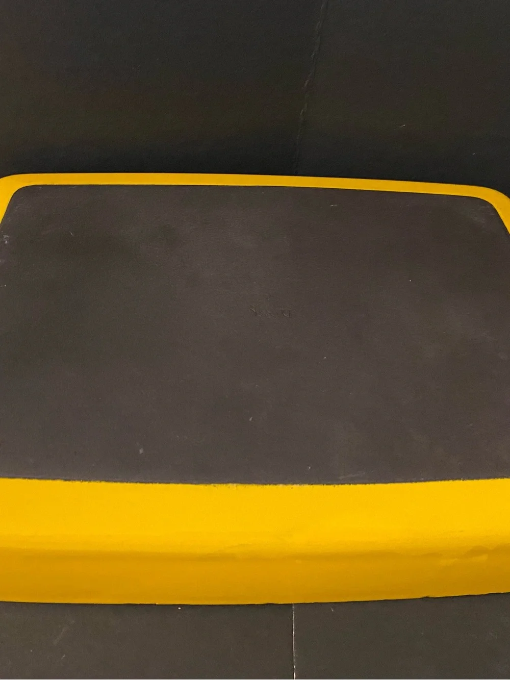 Vintage Dansk Yellow Enamel Kobenstyle Baking Pan